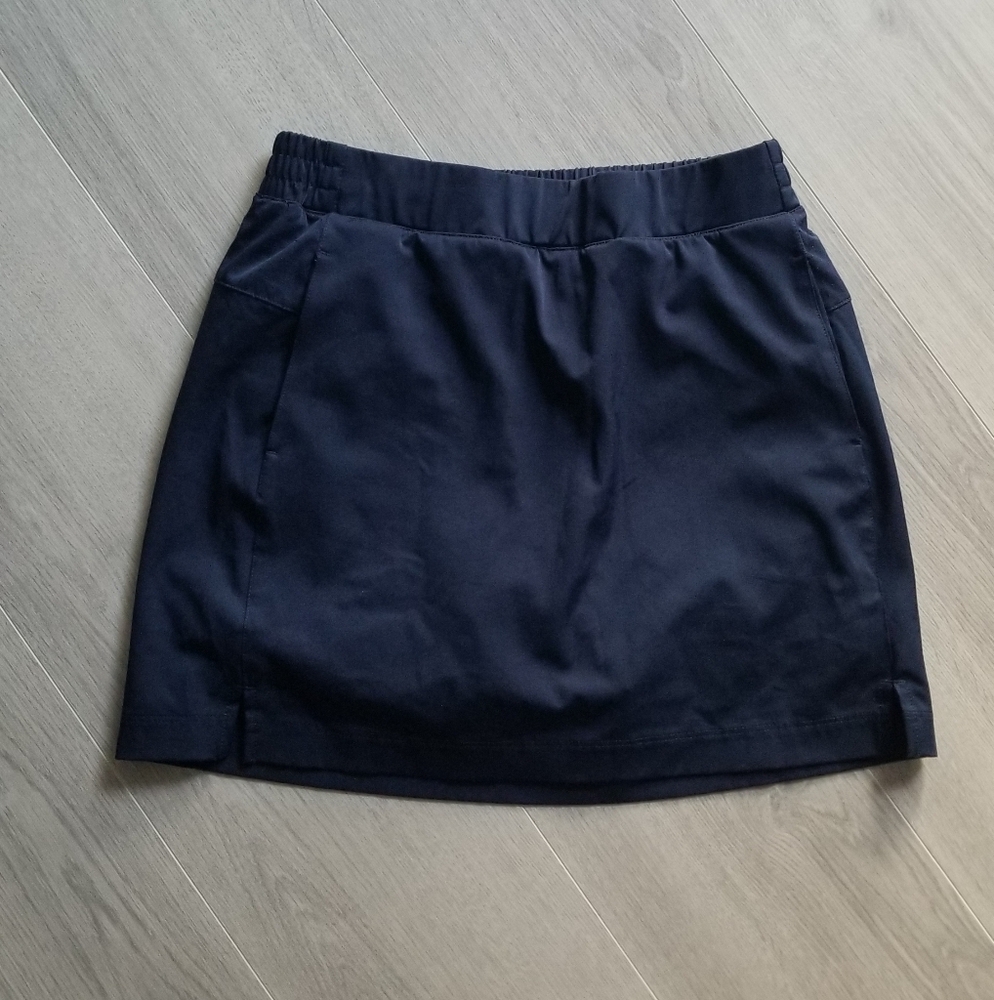 Lady Hagen Navy Skort